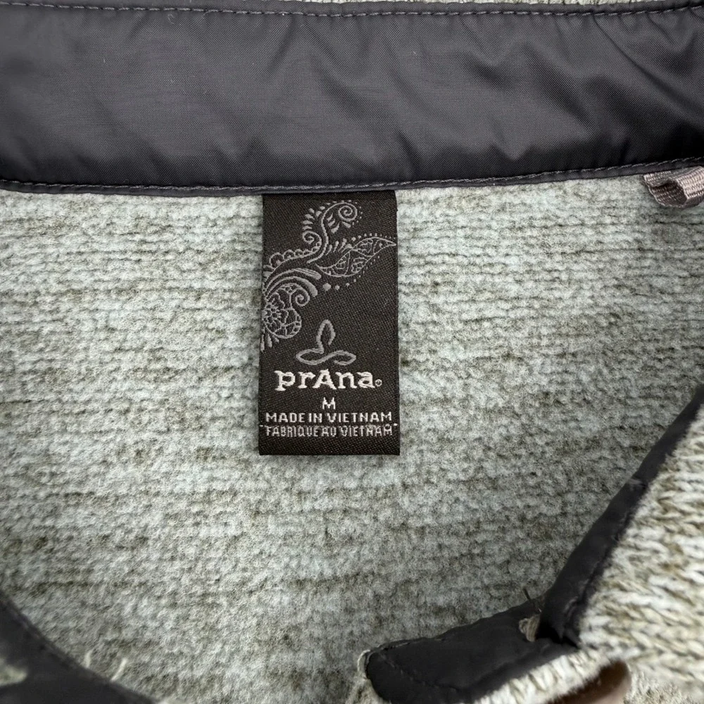 PRANA Medium Thermal Fleece Shacket Shirt Jacket Gorpcore‎ Utility Granola Girl